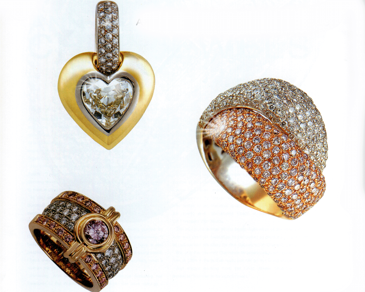 Pave Set Rings
